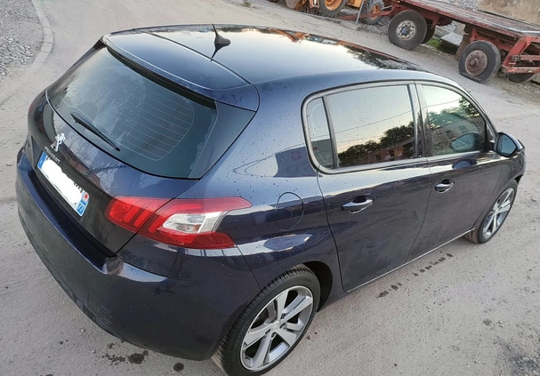 Peugeot 308 cena 21700 przebieg: 212995, rok produkcji 2014 z Czerwieńsk małe 352